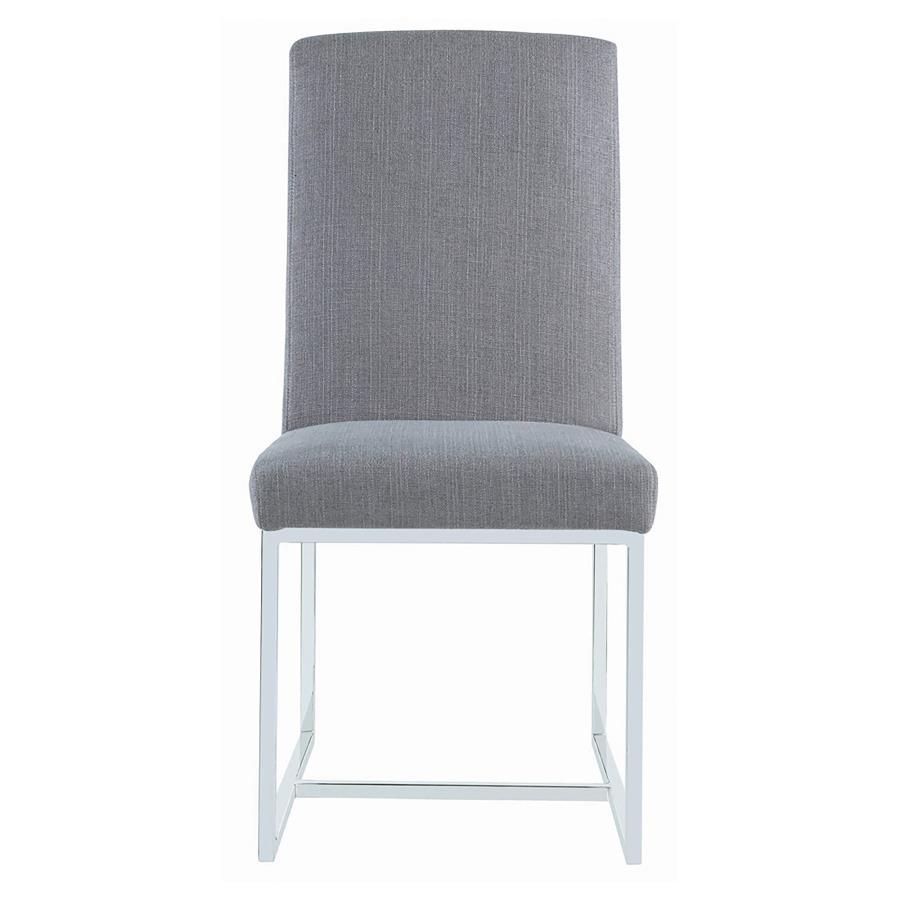Mackinnon - Upholstered Side Chair (Set of 2) - Gray