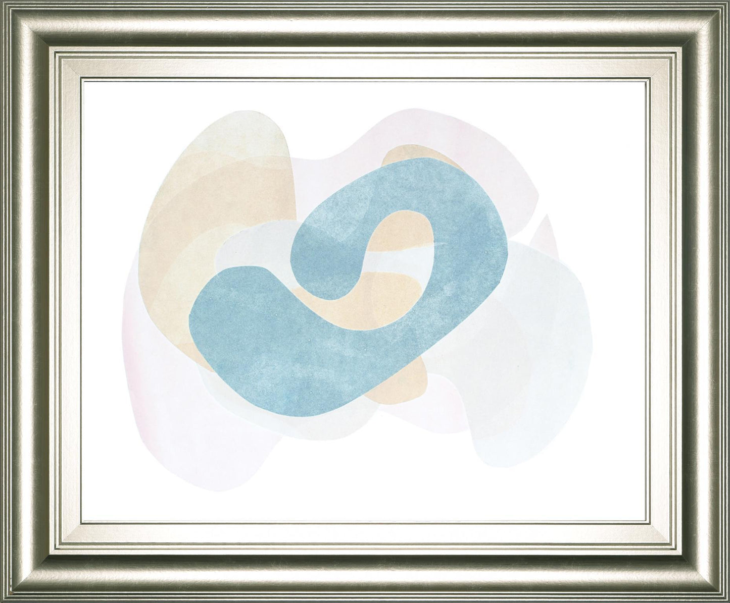 Homage to Eames VIII By Rob Delamater 22x26 - Light Blue
