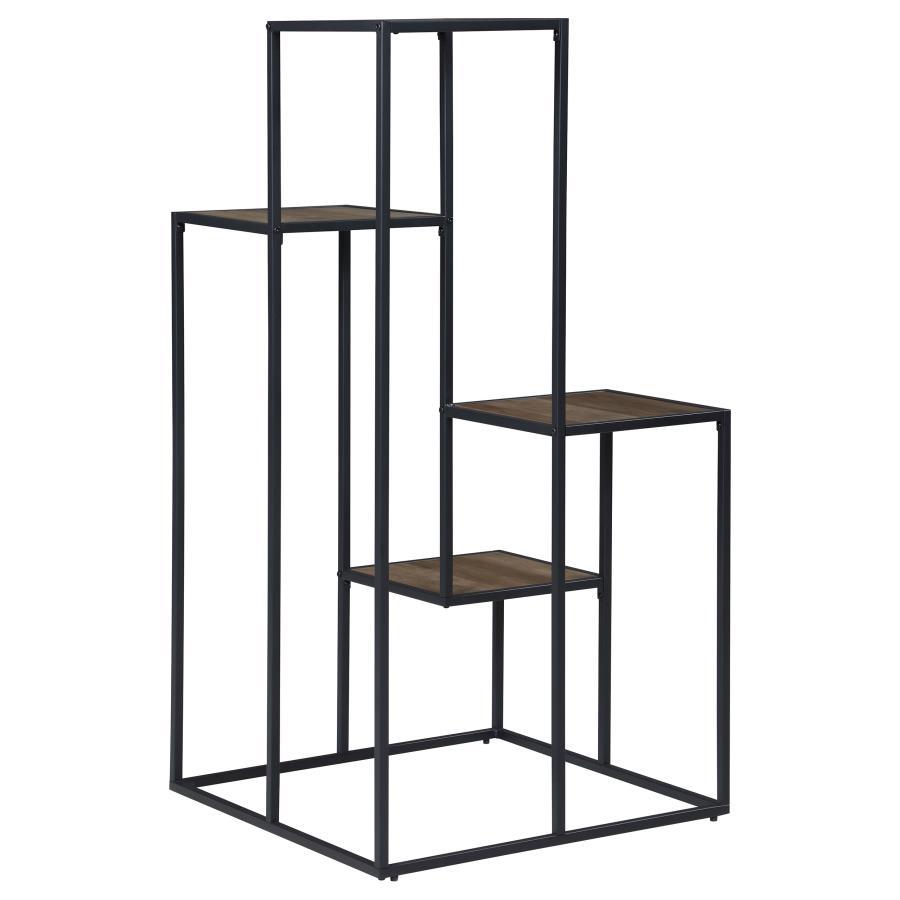 Rito - 4-tier Display Shelf - Brown