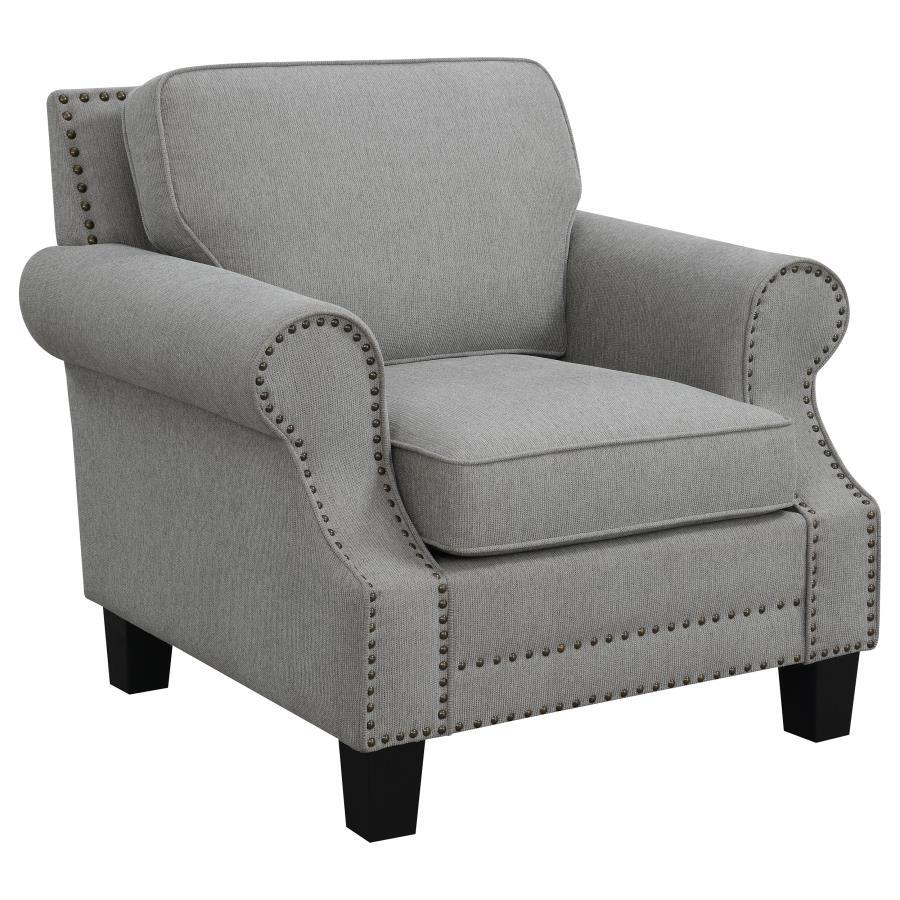Sheldon - Arm Chair - Gray