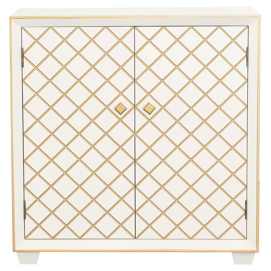 Belinda - 2-Door Accent Cabinet - White