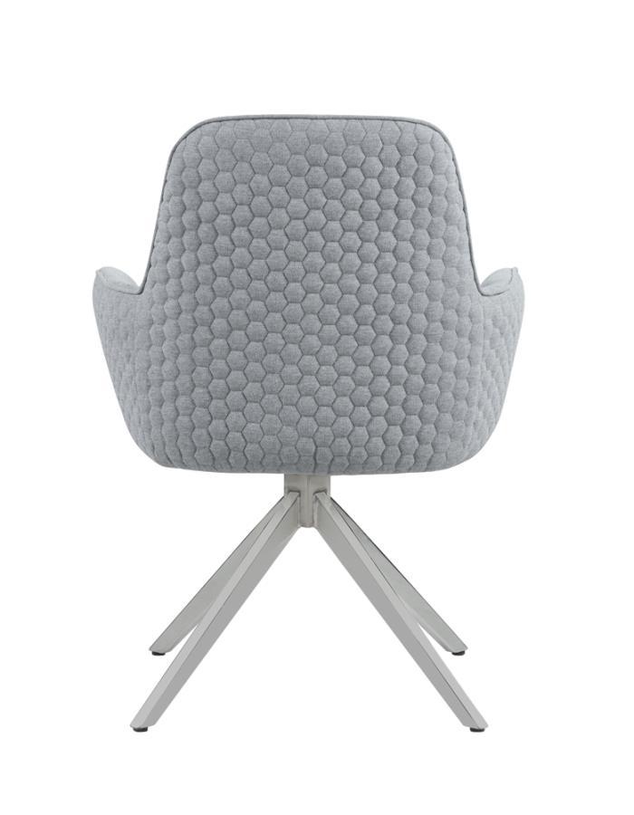 Abby - Side Chair - Pearl Silver