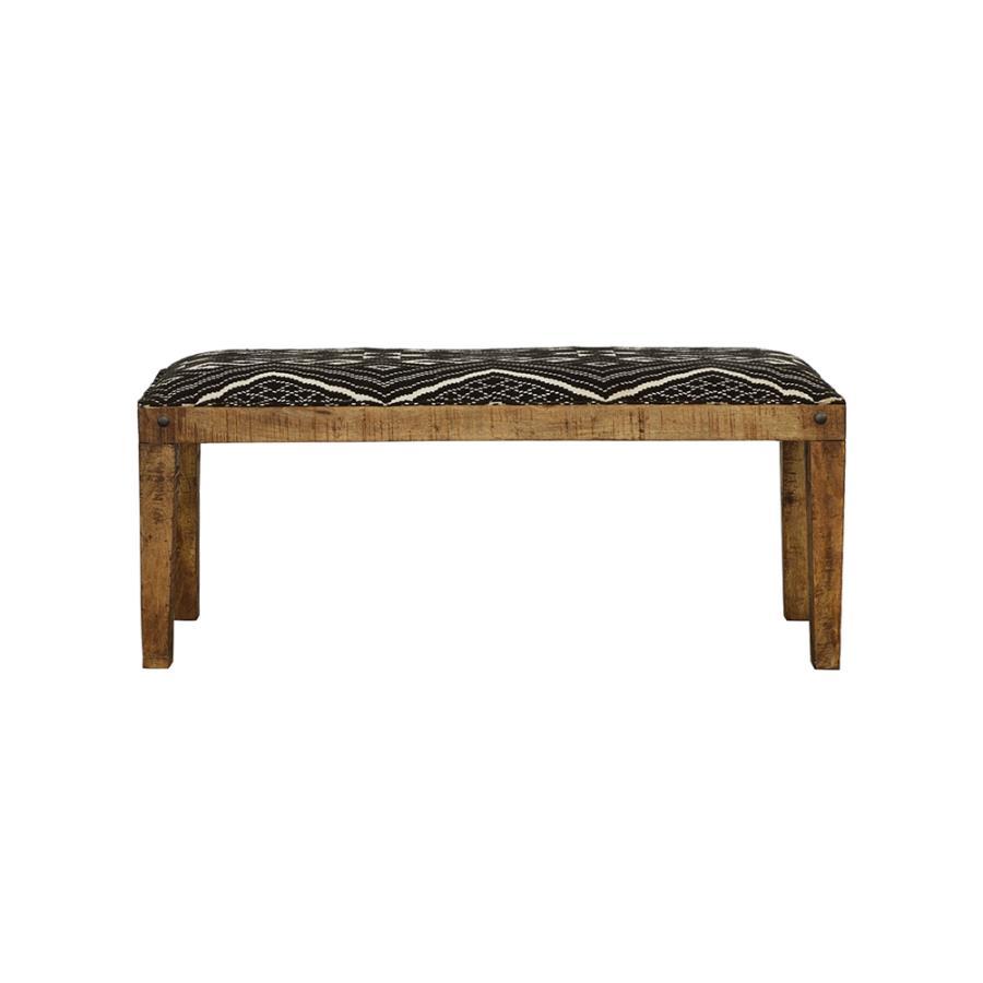 Lamont - Serene Rectangular Upholstered Bench - Light Brown