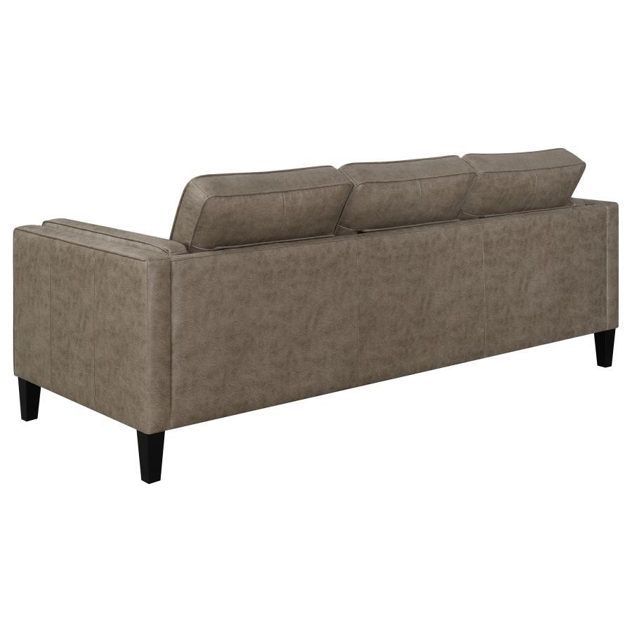 Locke - 2 Piece Set (Sofa and Loveseat) - Brown