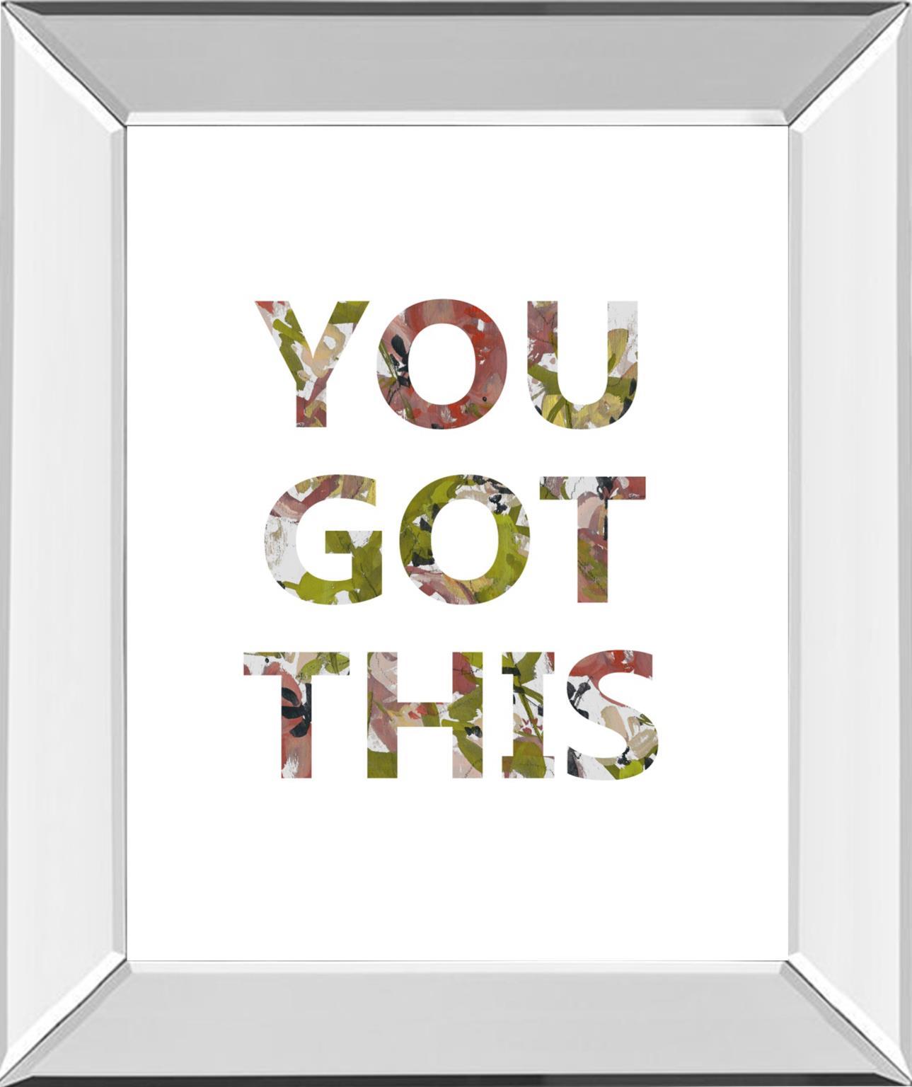 Empower Flowers III By Jennifer Goldberger - Green