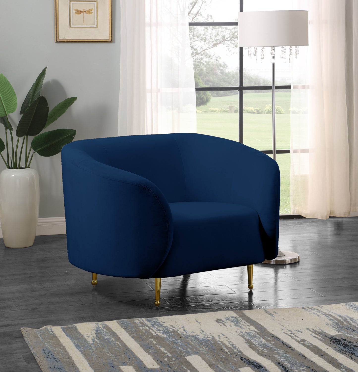 Lavilla - Chair - Navy