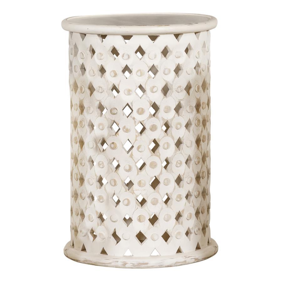 Krish - Accent Table - White