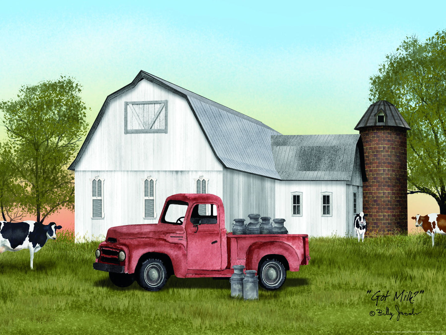 Framed Small - Got Milk? By Billy Jacobs