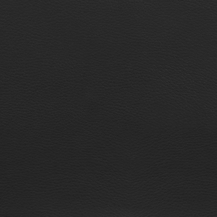 Minato - Adjustable Height Office Chair Leatherette - Black