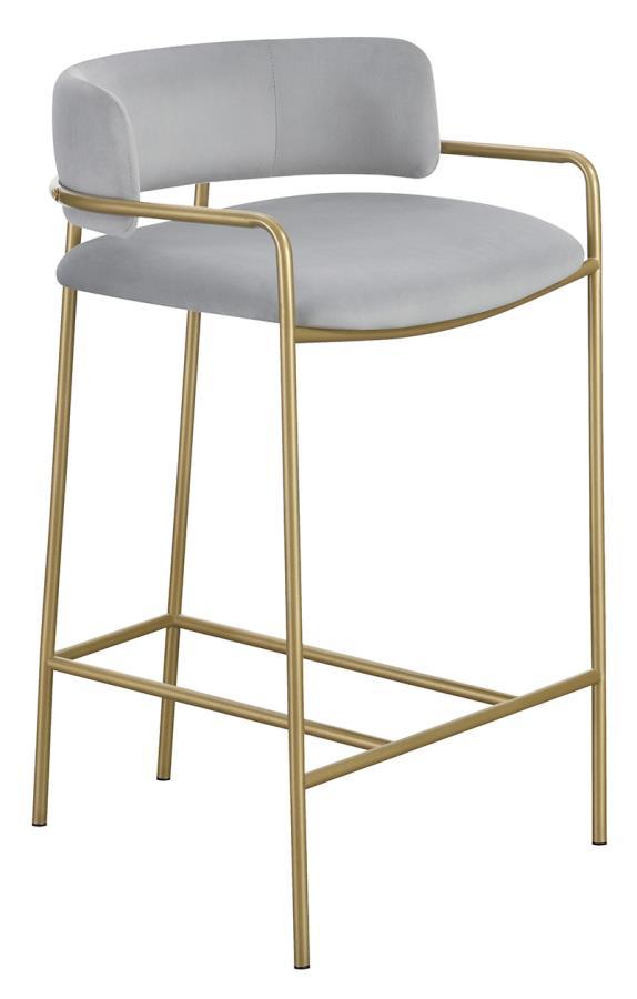 Coaster - Gray Stool
