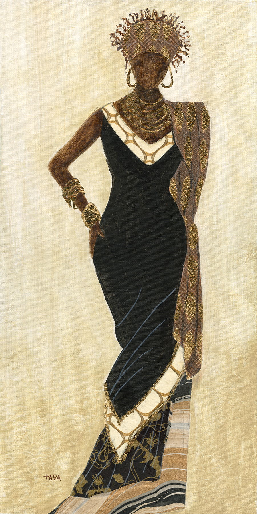 Framed Small - Holiday Dress II By Tava Studios
