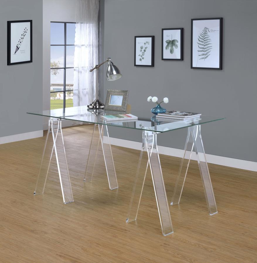 Amaturo - Writing Desk - Pearl Silver