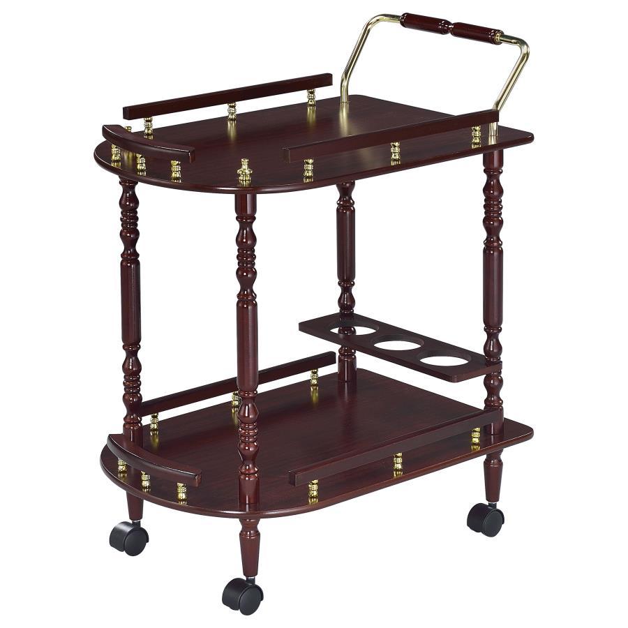 Palmer - 2-tier Serving Cart - Brown
