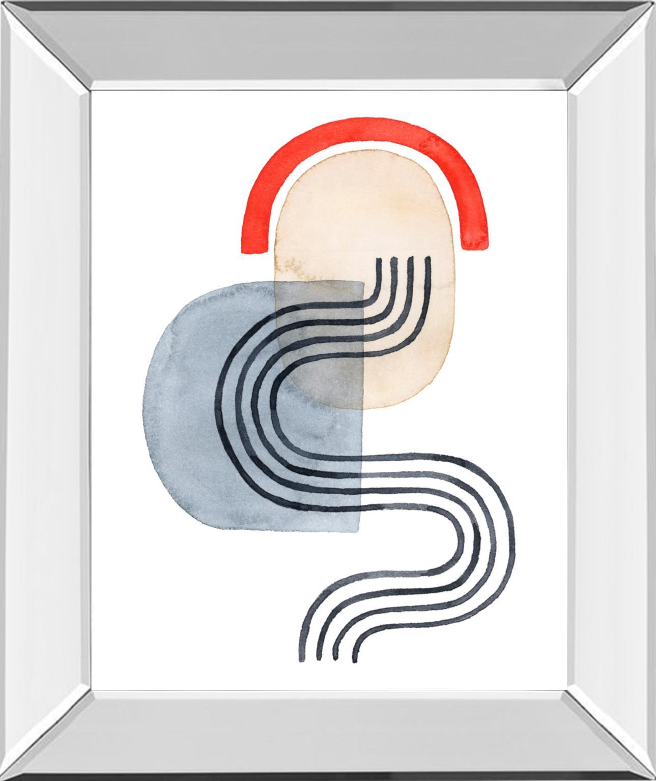 Deco Sunrise IV By Grace Popp - Light Blue