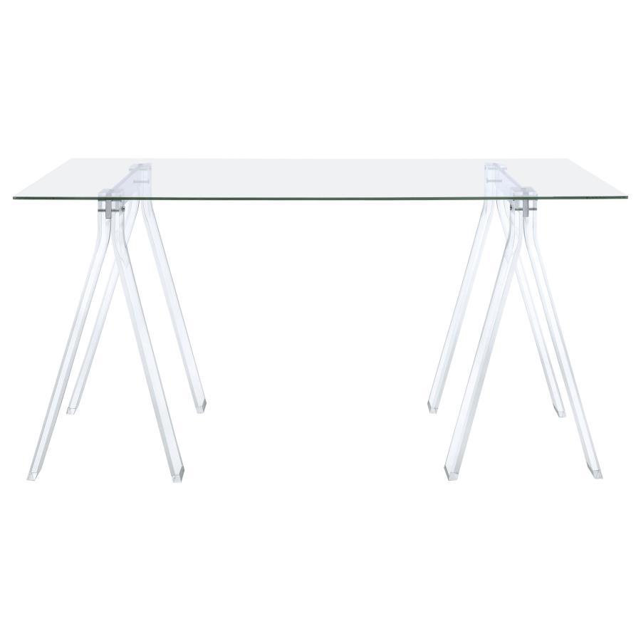 Amaturo - Writing Desk - Pearl Silver