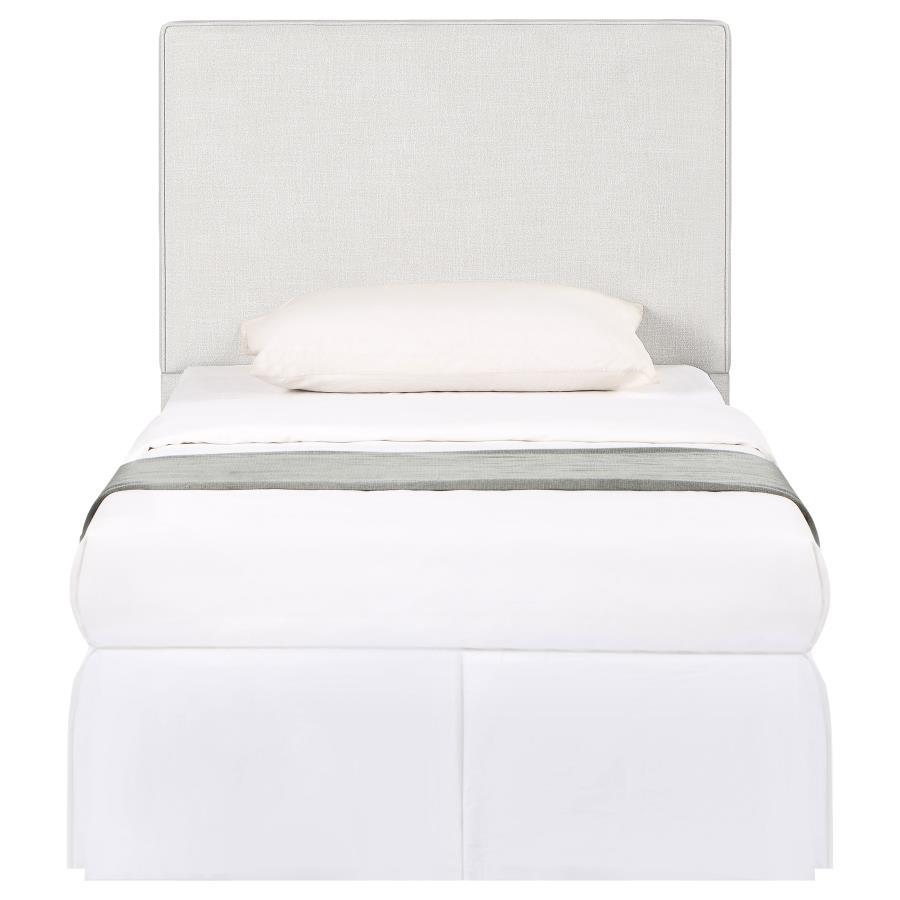 Kosmo - Twin Upholstered Headboard - Light Gray