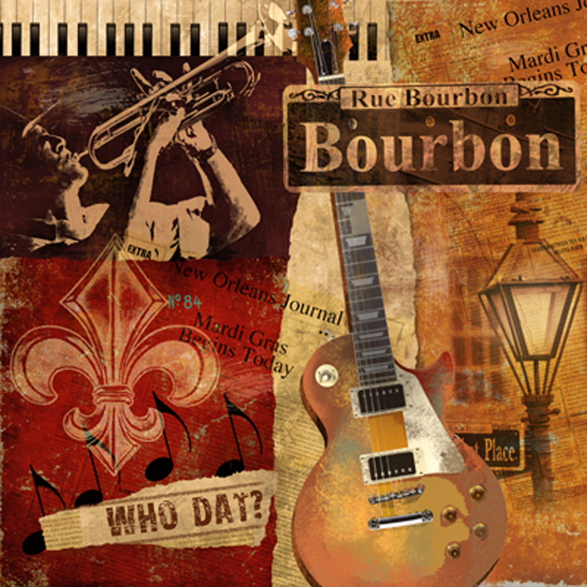 Framed - The Big Easy By C. Knustsen