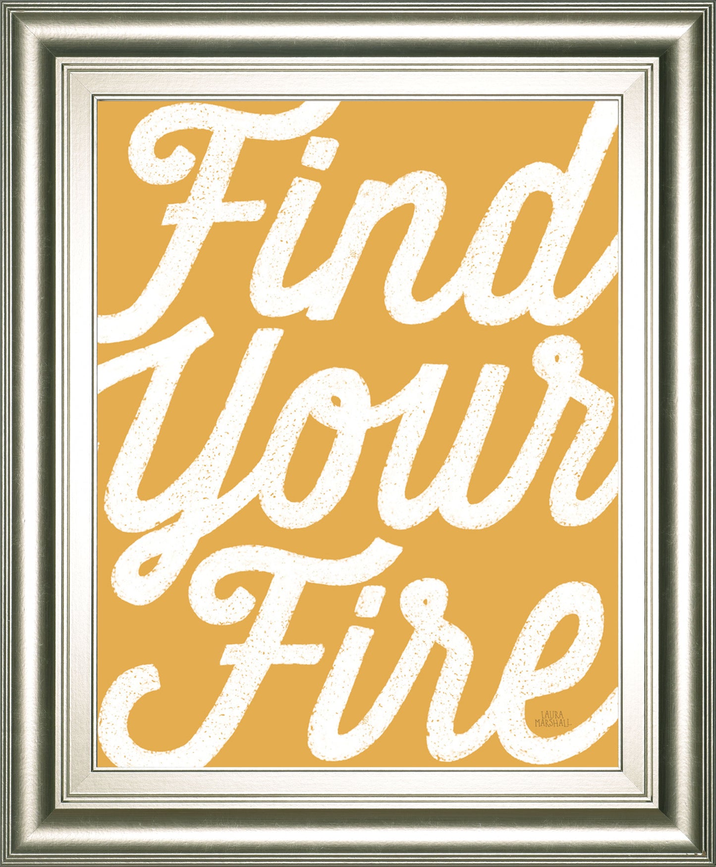 Positivity VI By Laura Marshall - Framed Print Wall Art