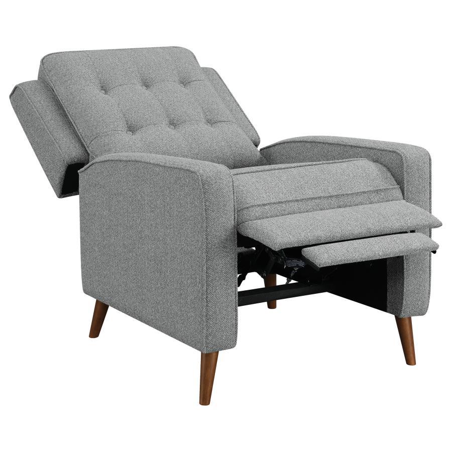 Davidson - Push Back Recliner - Gray