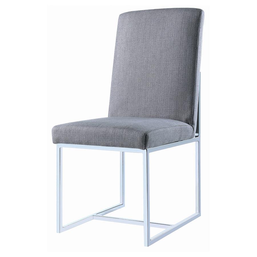 Mackinnon - Upholstered Side Chair (Set of 2) - Gray