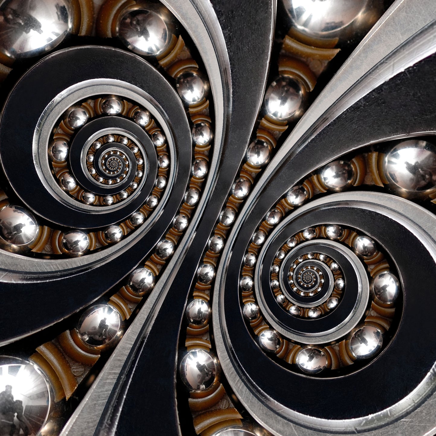 Framed Small - Spiral Bearings