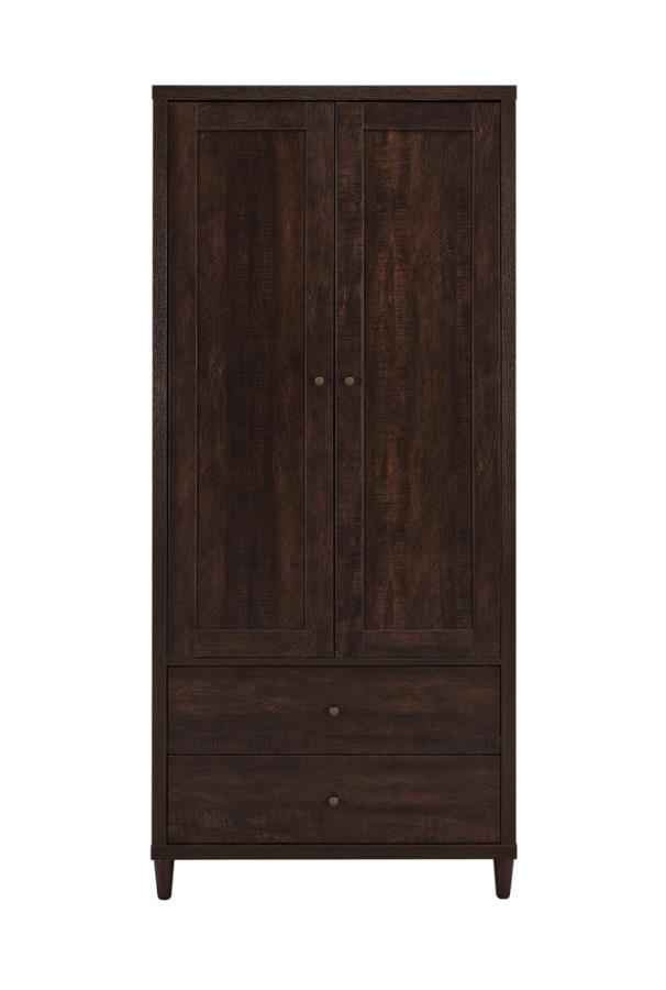 Wadeline - 2-door Tall Accent Cabinet - Brown