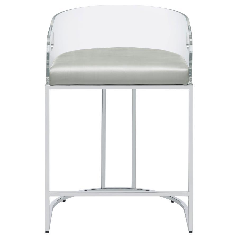 Coaster - Acrylic Back Stools (Set of 2)