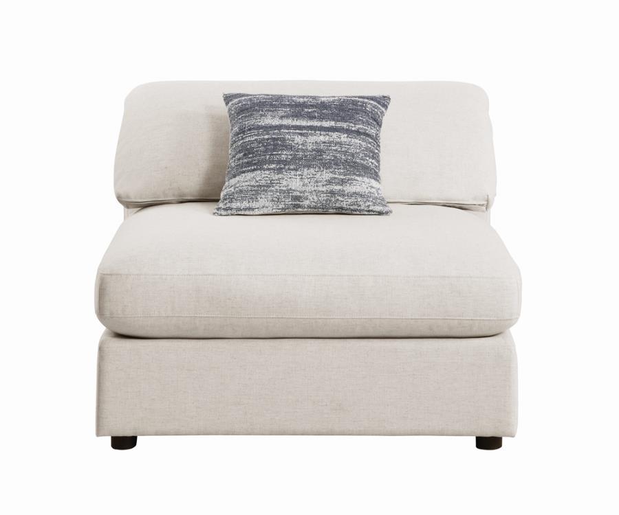 Serene - Upholstered Armless Chair