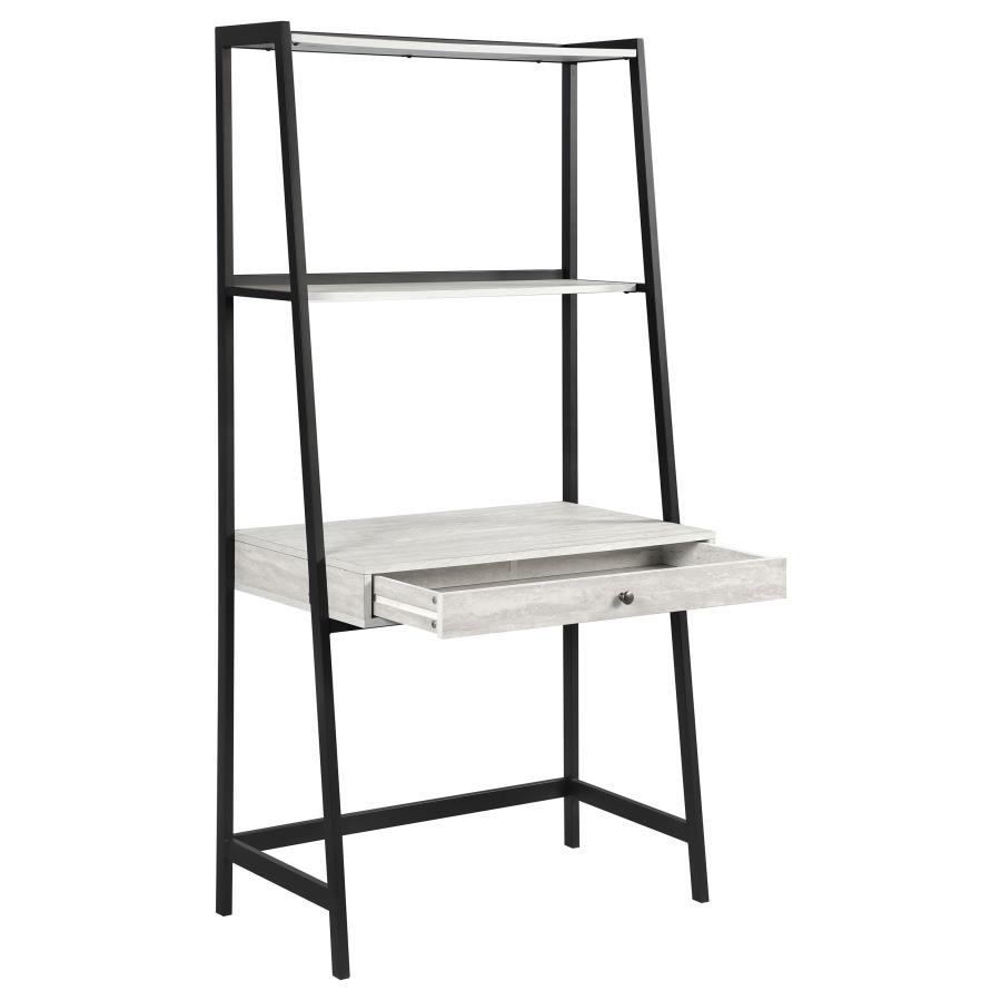 Pinckard - 3 Piece Ladder Desk Set - Black