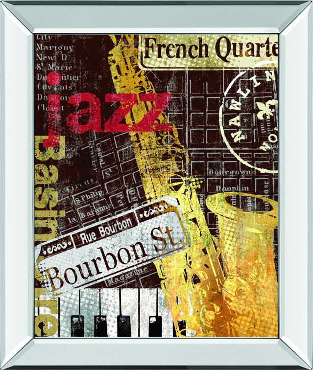 N'Awlins By Mallett, K - Mirror Framed Print Wall Art