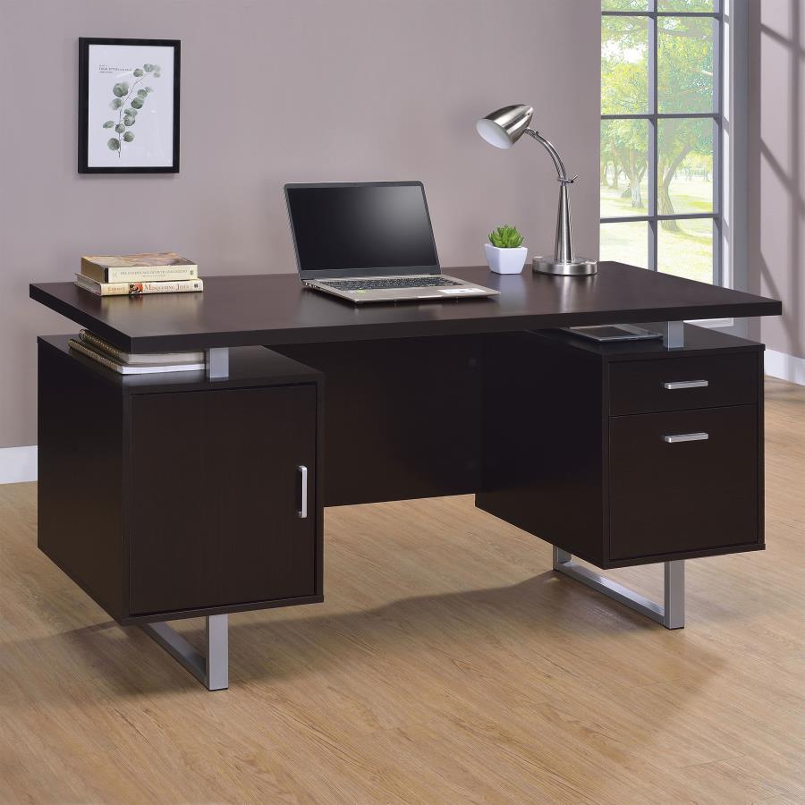 Lawtey - Computer Desk - Brown