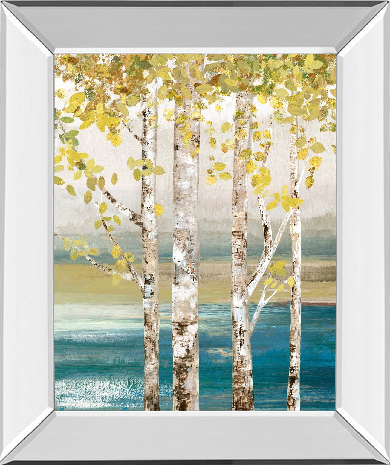 Down By The River By Allison Pearce - Mirror Framed Print Wall Art