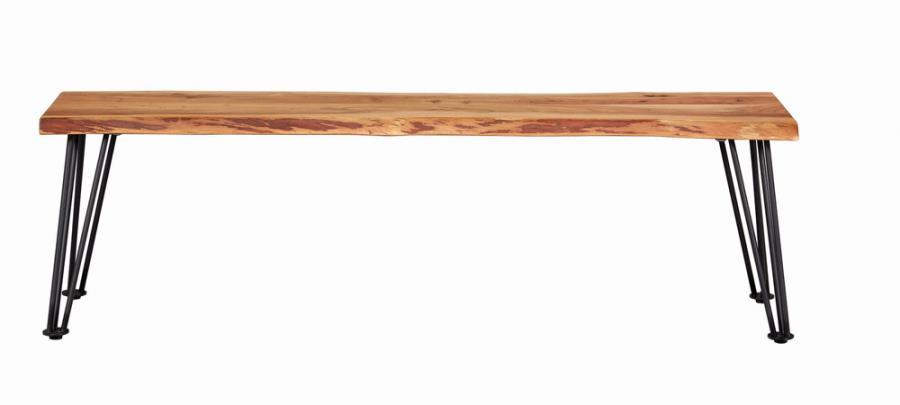 Sherman - Dining Bench - Light Brown