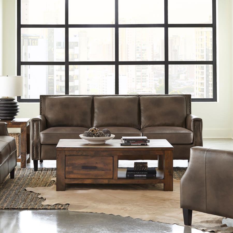 Leaton - Sofa - Brown