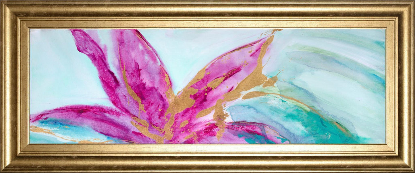 Magenta Colores I By Suzanne Wilkins 18x42 - Purple