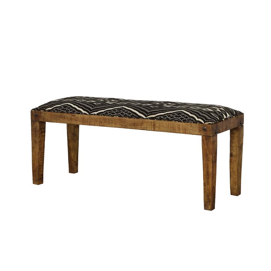 Lamont - Serene Rectangular Upholstered Bench - Light Brown