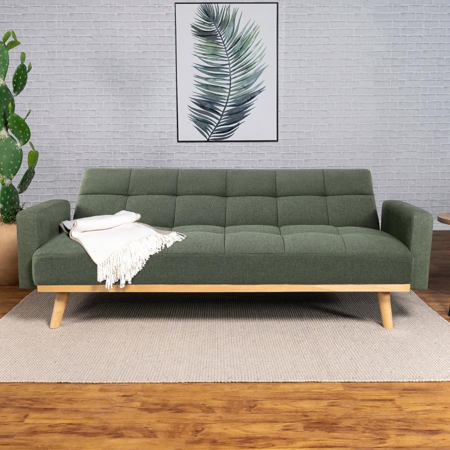 Futon Sofa Bed - Dark Gray