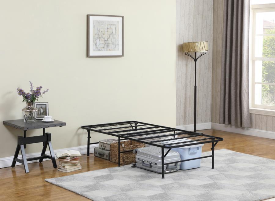 Mabel - Twin Long Platform Base - Black