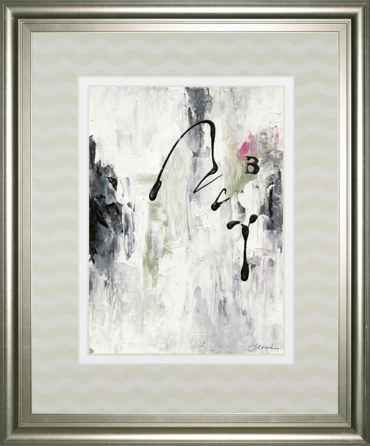 Magic Energy II By Joyce Combs 34x40 - Pearl Silver