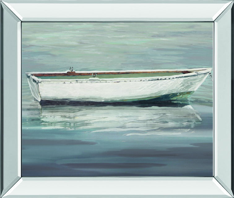 Gentle Anchorage By Mark Chandon - Mirror Framed Print Wall Art