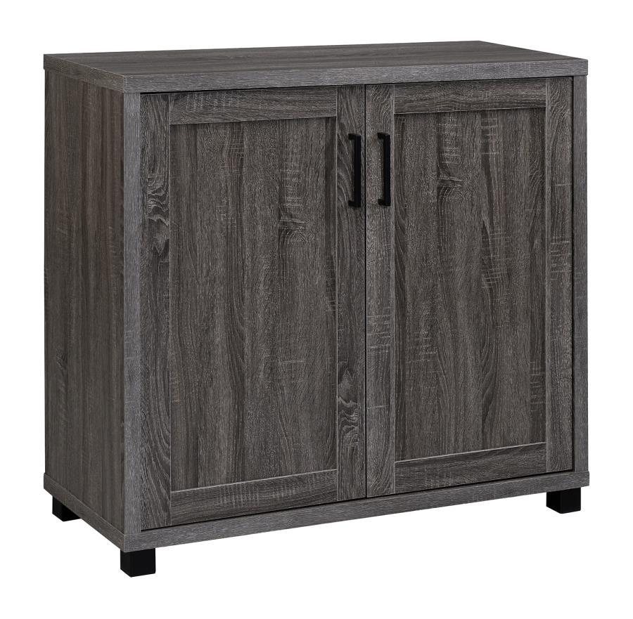 Filch - Wooden 2-door Accent Cabinet - Gray