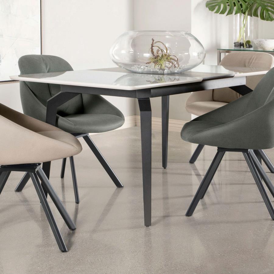 Mina - Dining Table - Gray