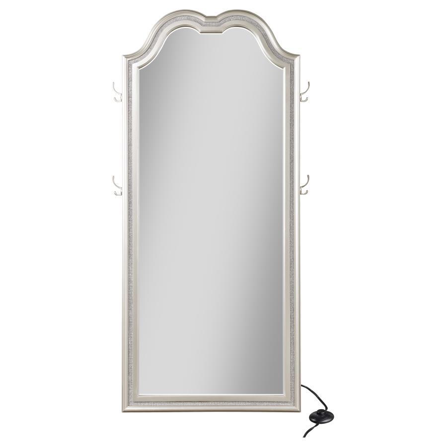 Floor Mirror - Pearl Silver