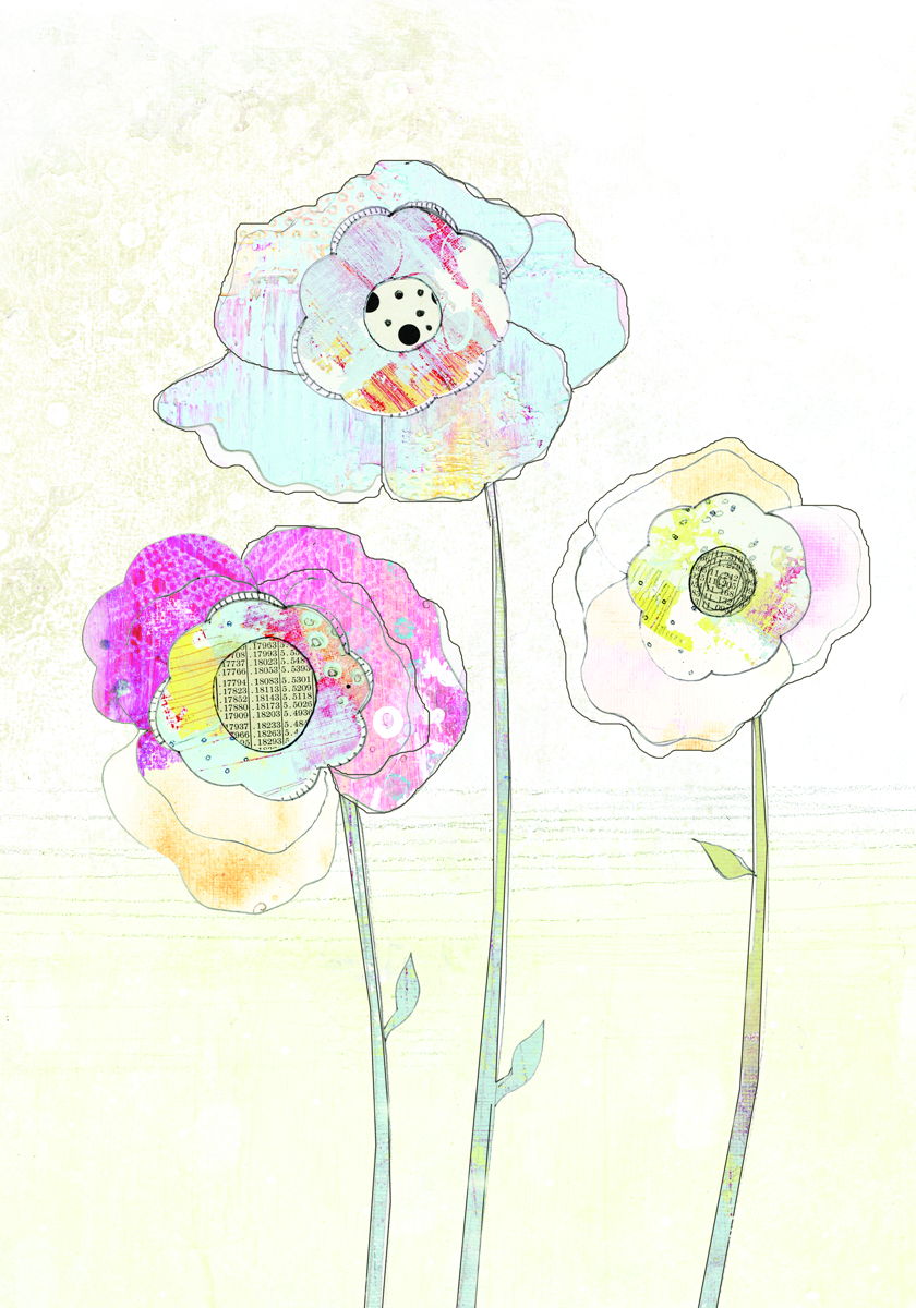 More Flowers By Sarah Ogren - Pink
