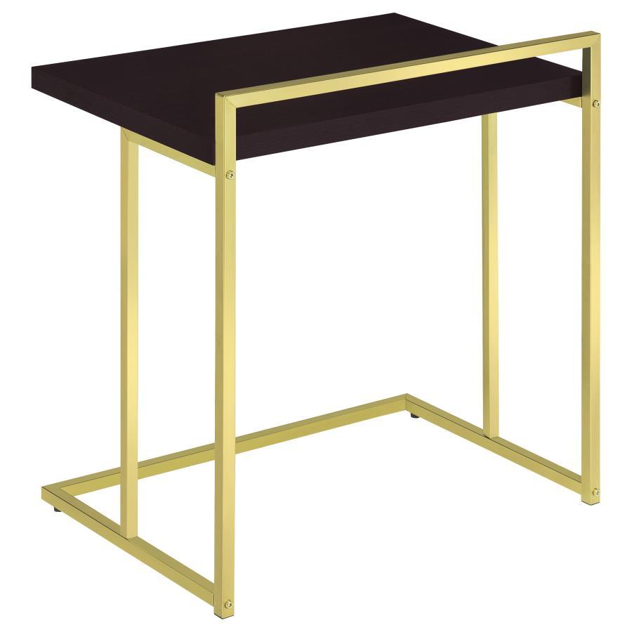 Dani - Snack Table - Brown - Yellow