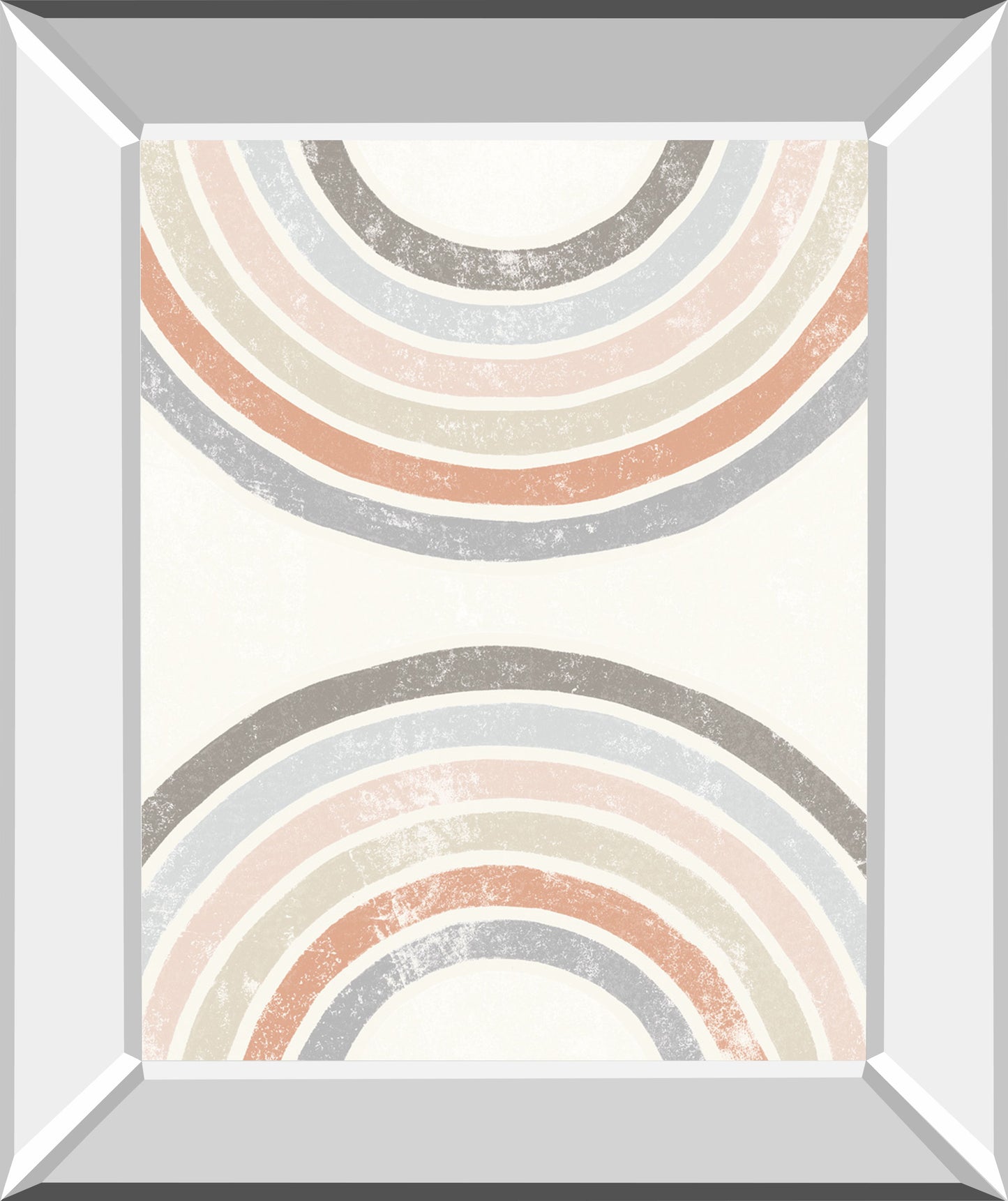 Over The Rainbow I By Moira Hershey - Mirror Framed Print Wall Art