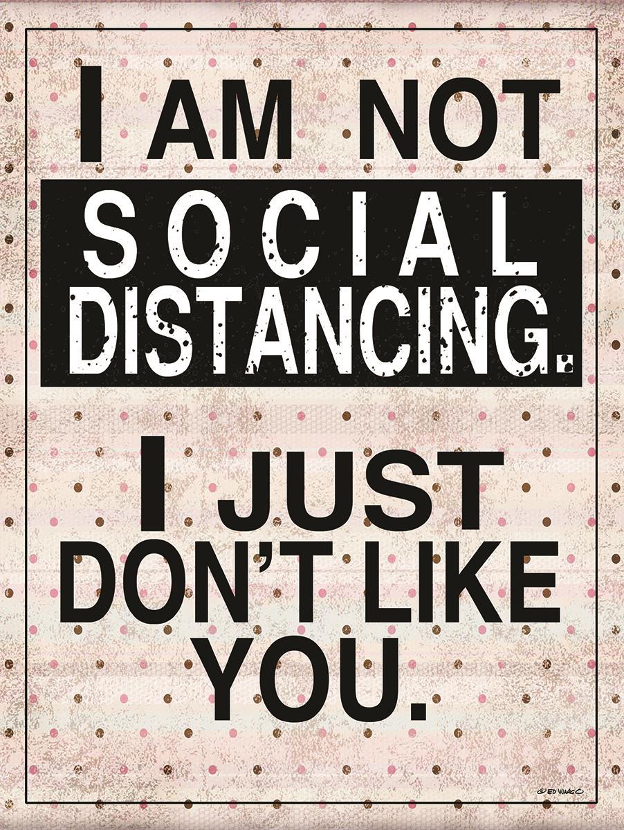 Framed Small - Social Distancing By Ed Wargo
