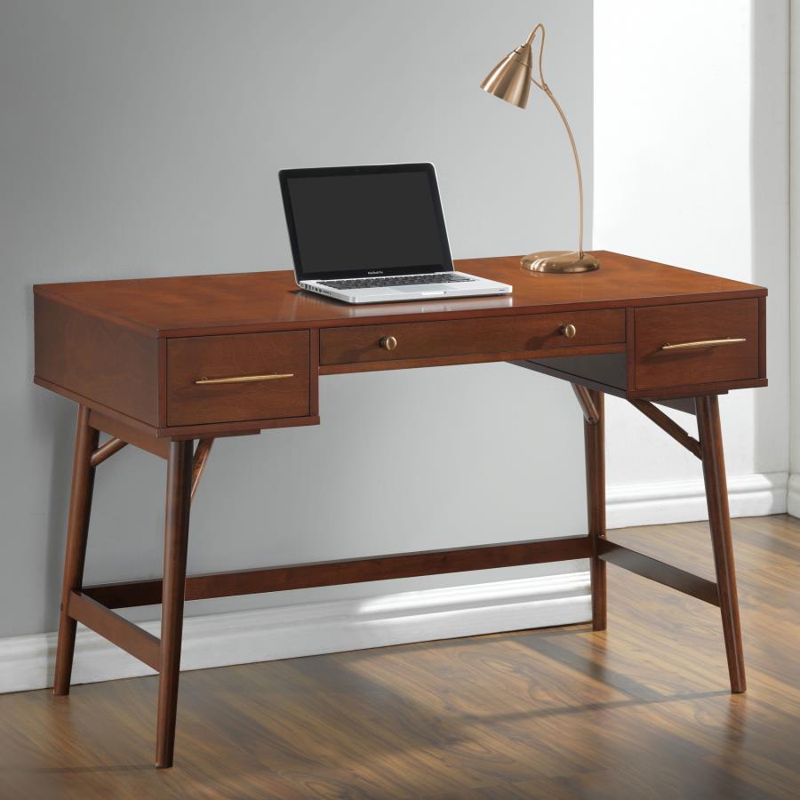 Coaster - 3-drawer Writing Desk