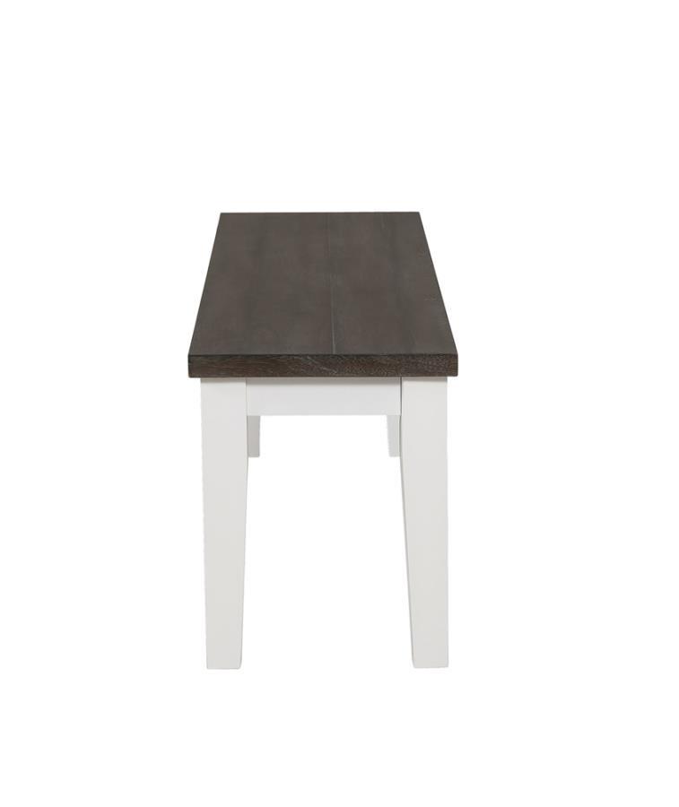 Kingman - Dining Bench - White