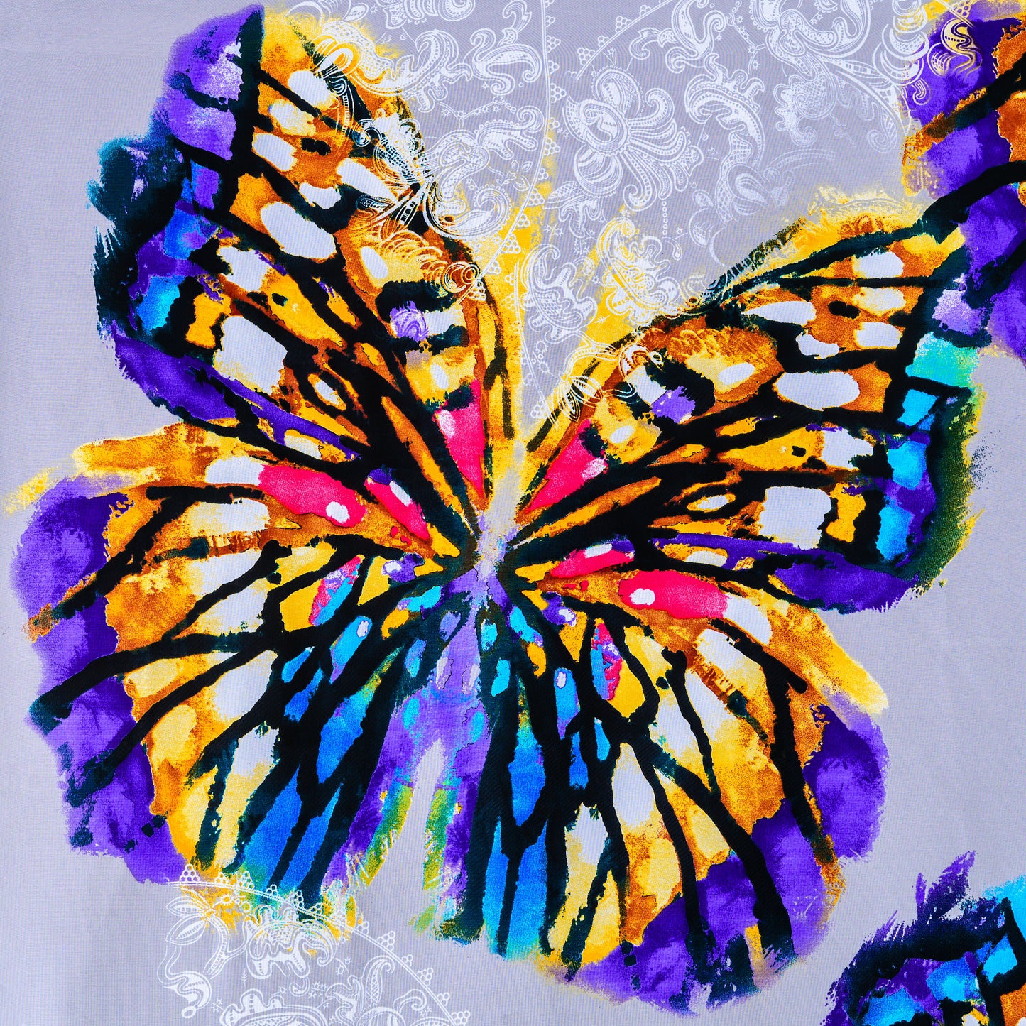 Framed Small - Purple Butterfly